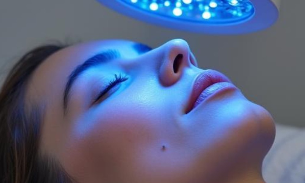 LED light facial in carol stream