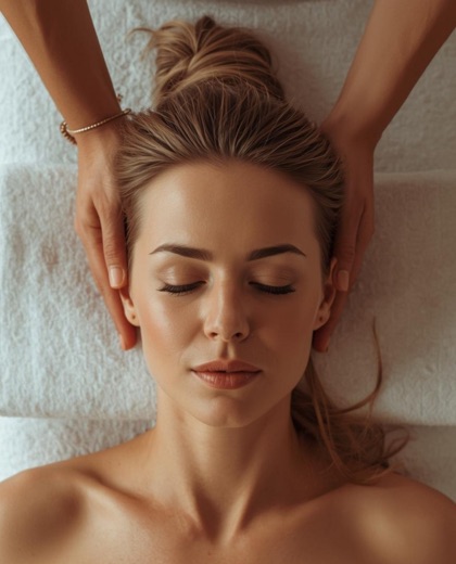 women getting a massage and facial in carol stream